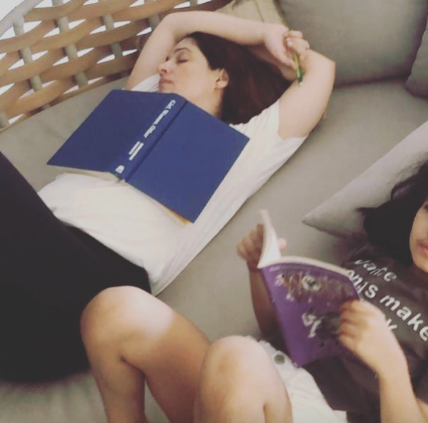 Twinkle Khanna and Nitara